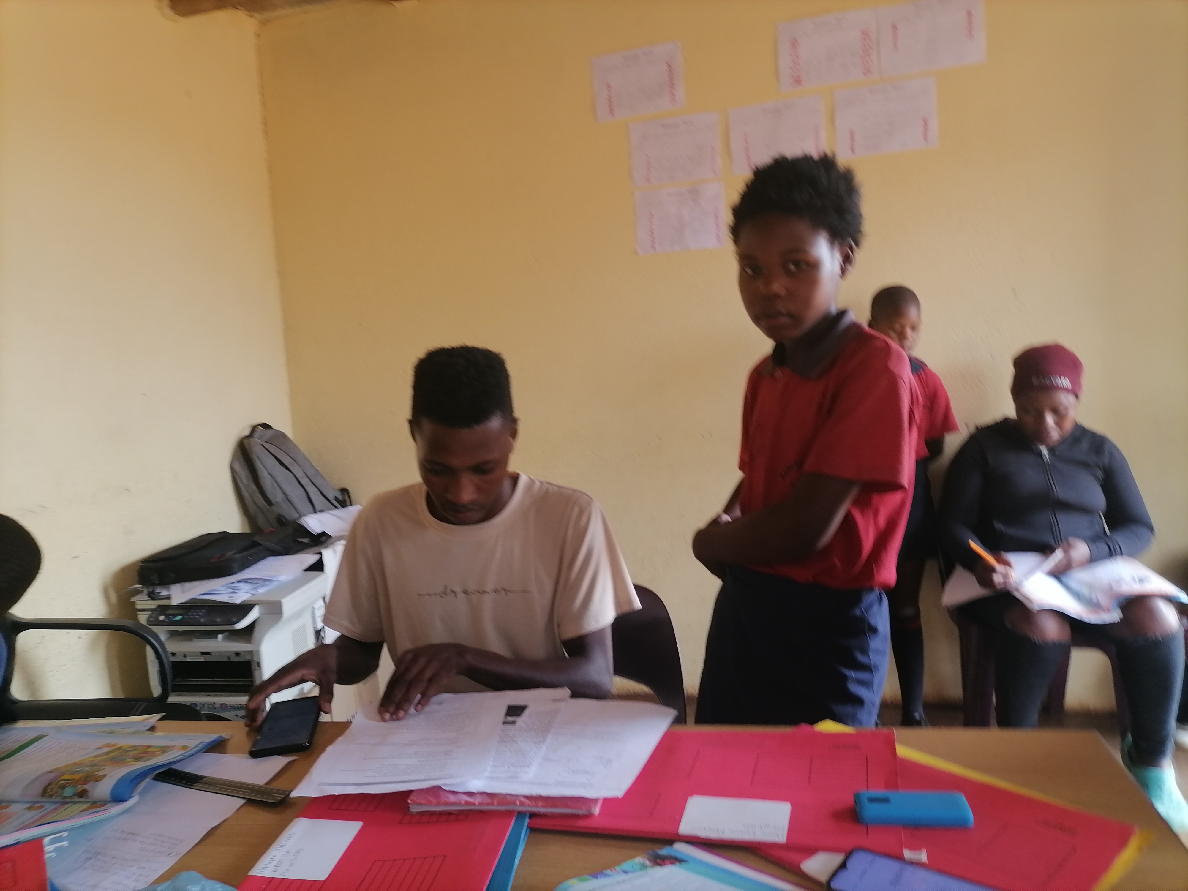 Assisting kids with school work